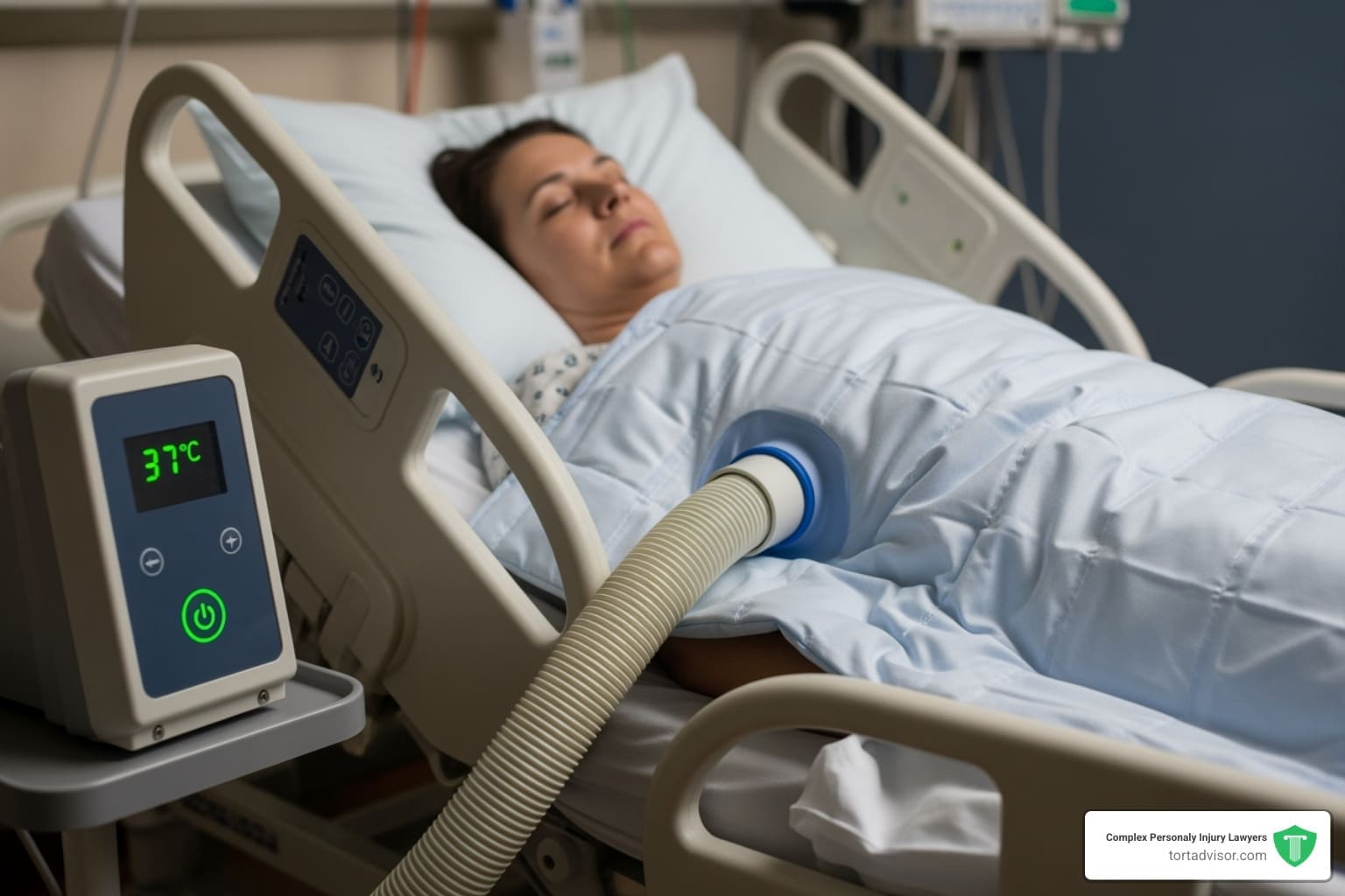 what is a bear hugger in medical terms