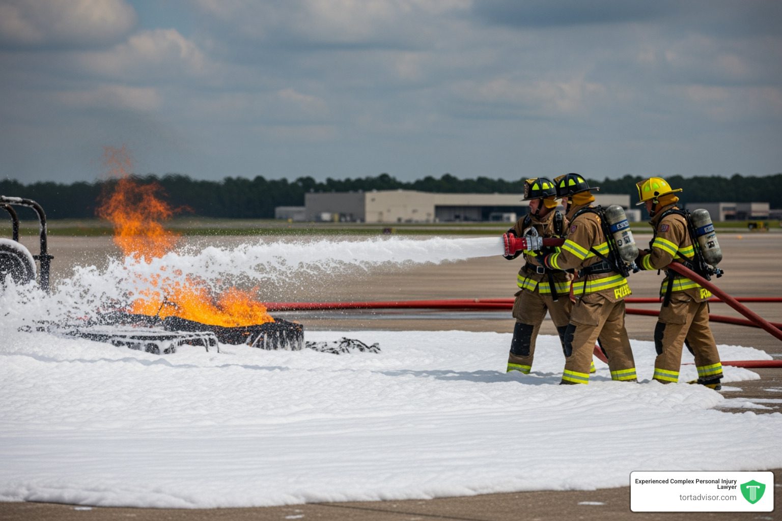 Aqueous film foam cancer