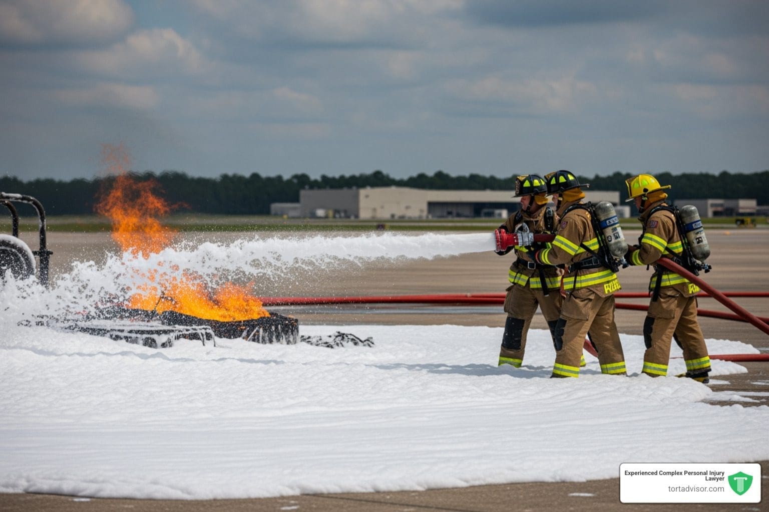 Aqueous film foam cancer