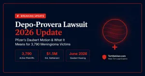 Depo-Provera Lawsuit Update 2026 : Pfizer’s Daubert Motion and What It Means for 3,790 Meningioma Victims