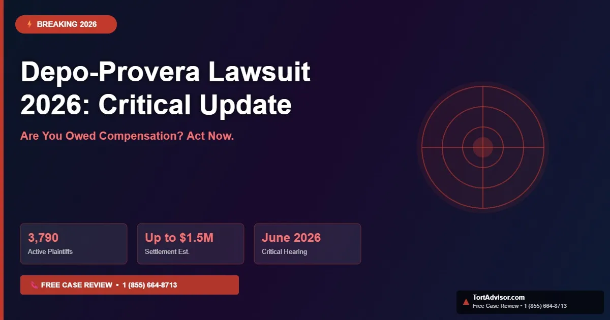 Depo-Provera lawsuit 2026
