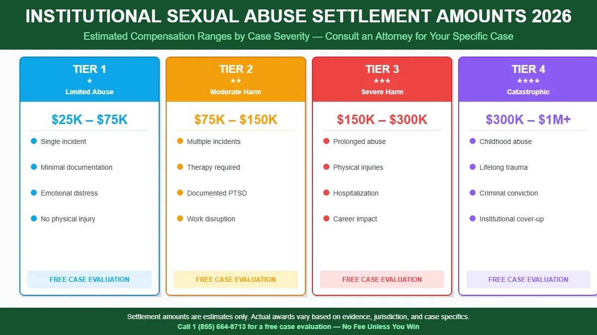 institutional sexual abuse lawsuit 2026