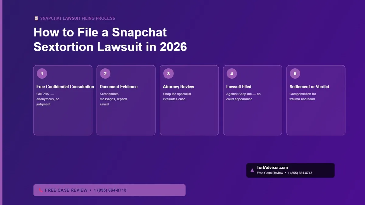 How to file a Snapchat sextortion lawsuit 2026 snapchat sextortion lawsuit 2026