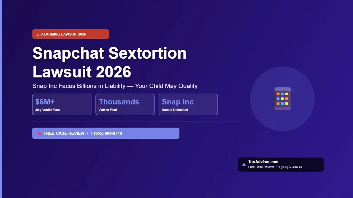 snapchat sextortion lawsuit 2026