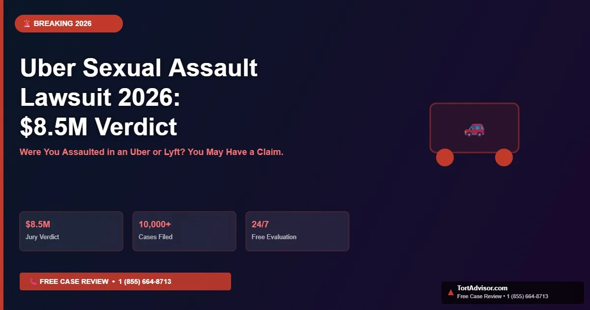Uber sexual assault lawsuit 2026