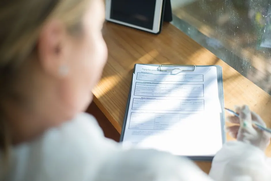 SSI application forms and Social Security documents