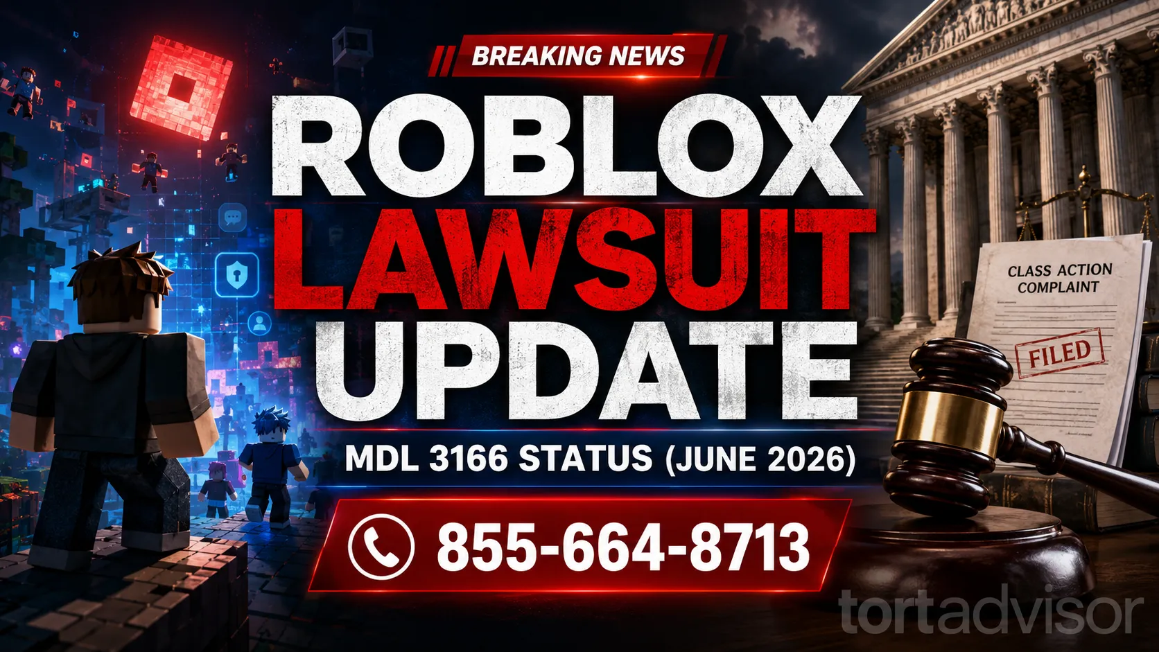 Roblox lawsuit update for MDL 3166 status in June 2026